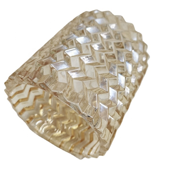 Custom tempered beveled chamfer glass pieces Buy Customized size