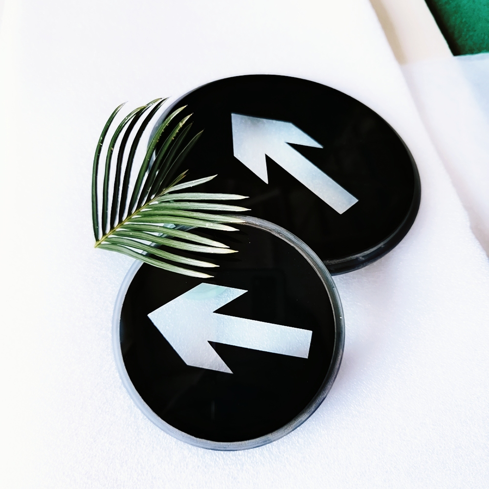 Custom tempered glass with steps for underground light cover recessed